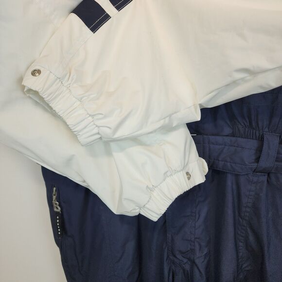 Vtg Bogner Ski Suit Snowsuit Mens EU 42 XL/XXL One Piece Blue Snow Bib Keystone - Picture 6 of 16